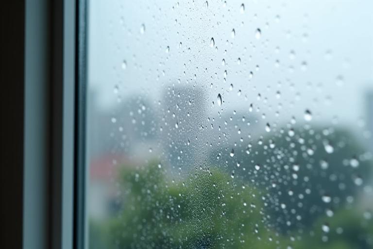Weatherproof window installation during monsoon